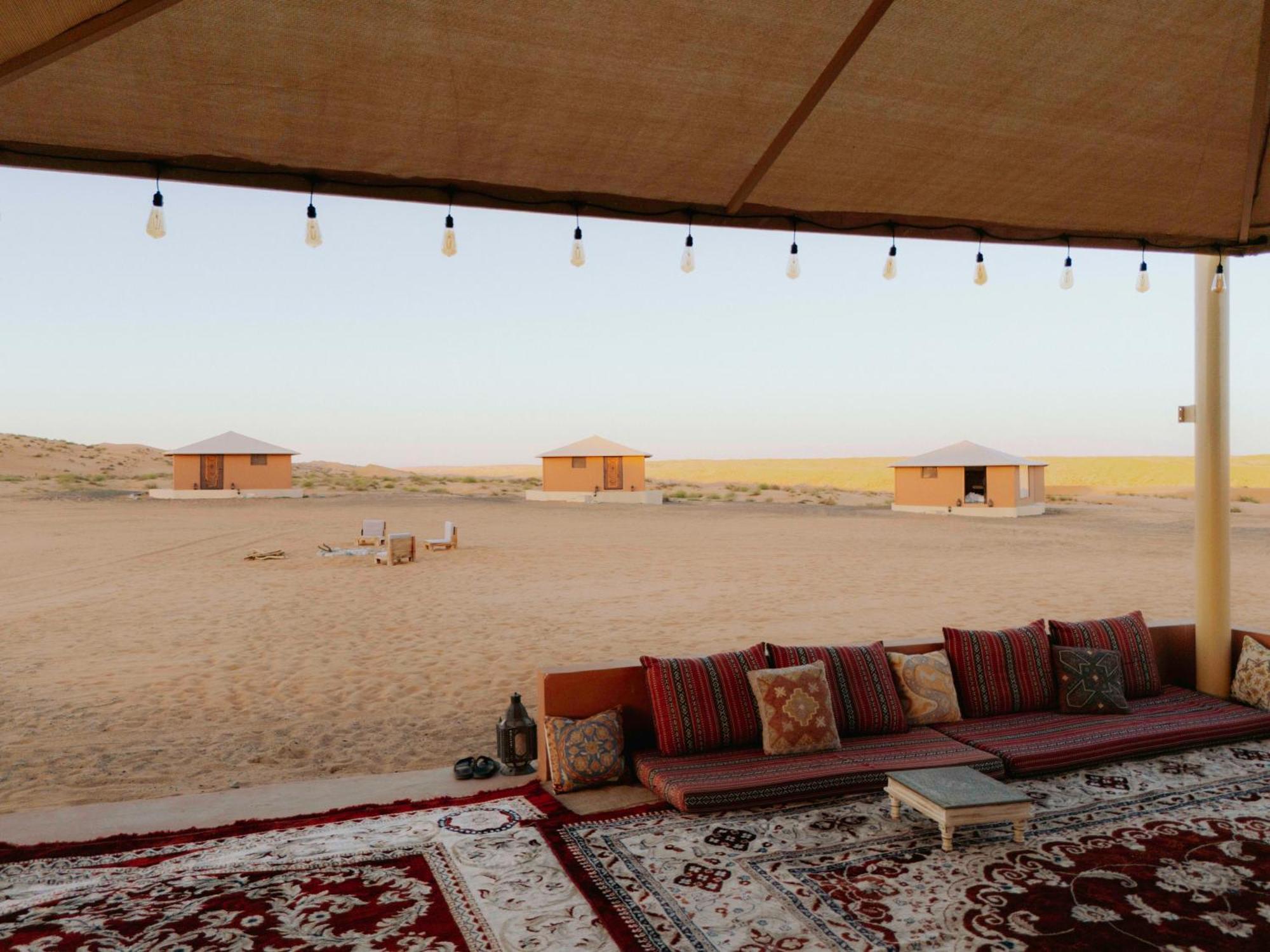 Silent Dunes Camp Ḩawīyah Eksteriør bilde