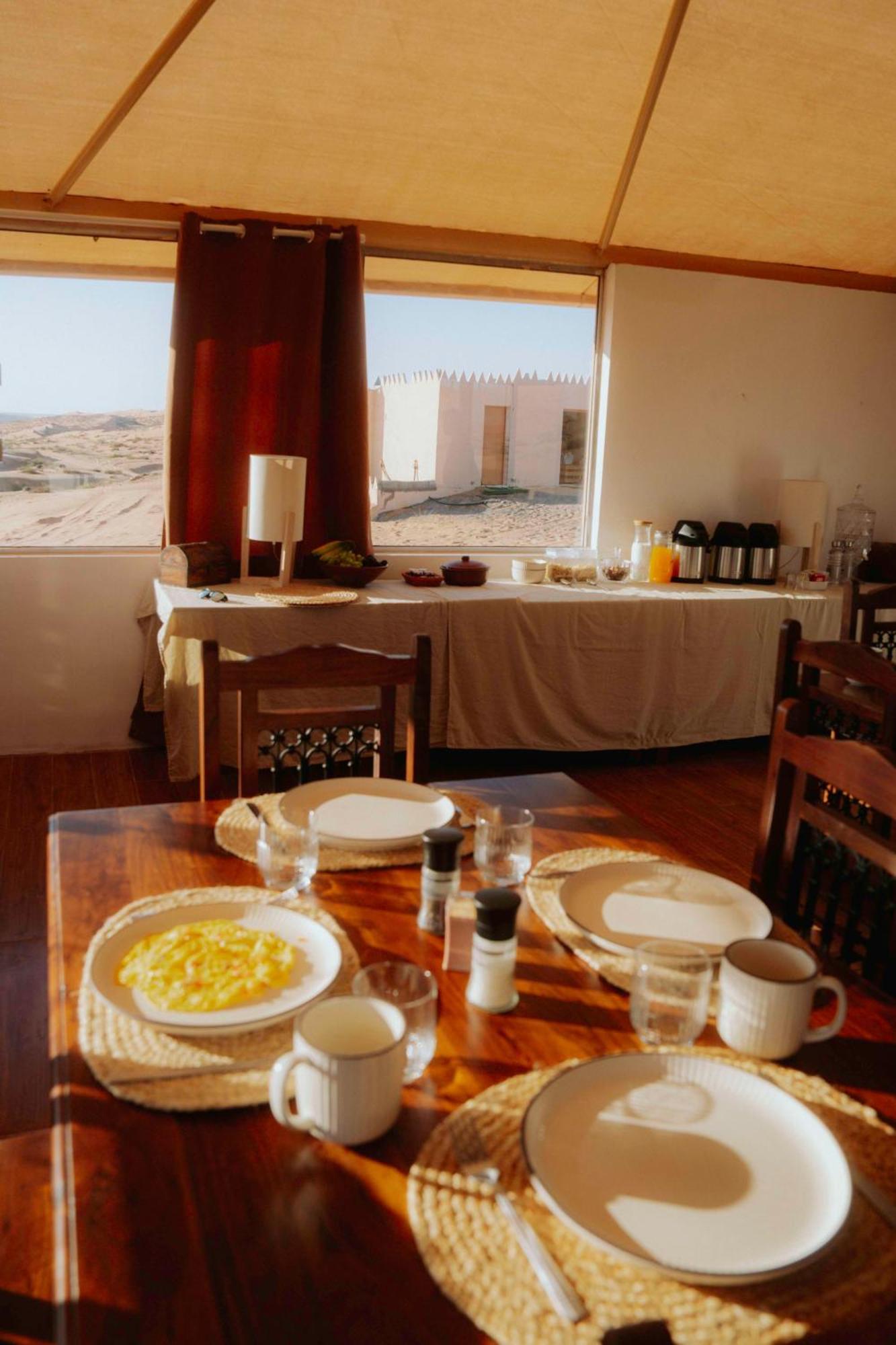 Silent Dunes Camp Ḩawīyah Eksteriør bilde