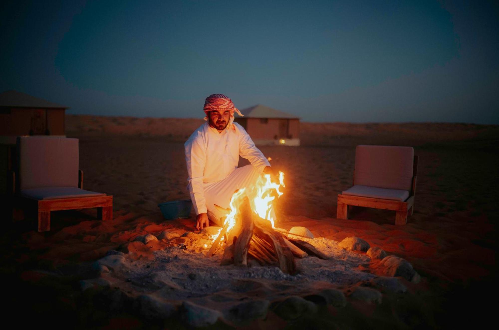 Silent Dunes Camp Ḩawīyah Eksteriør bilde